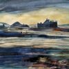 26 Abend am Meer Aquarell (650x498)